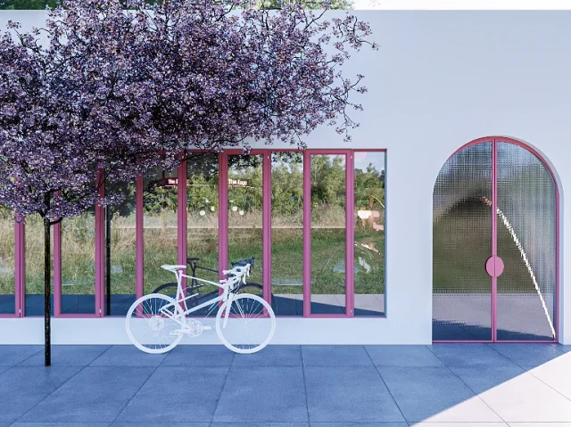 PINK CAFE DESIGN IN DUBAI