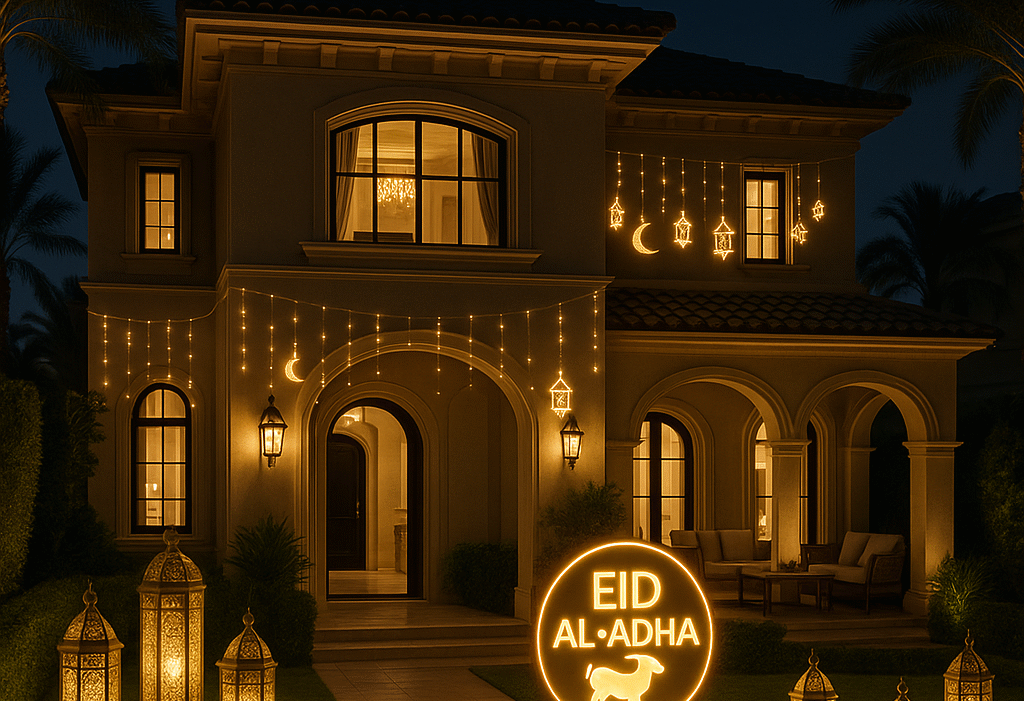 Eid Al Adha Lighting Ideas for Luxury Villas Eid Al Adha Lighting Ideas for Luxury Villas