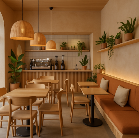 cafe design interior decoration