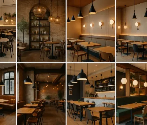 Cafe Restaurant Interior Design Ideas