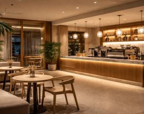 cafe interior fit out dubai