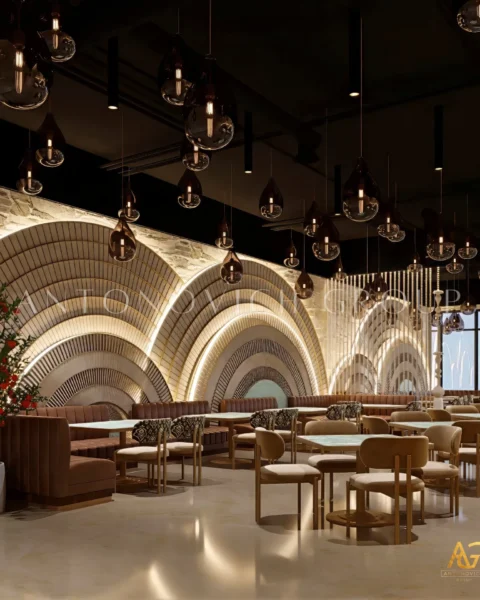 best cafe interior decoration in dubai